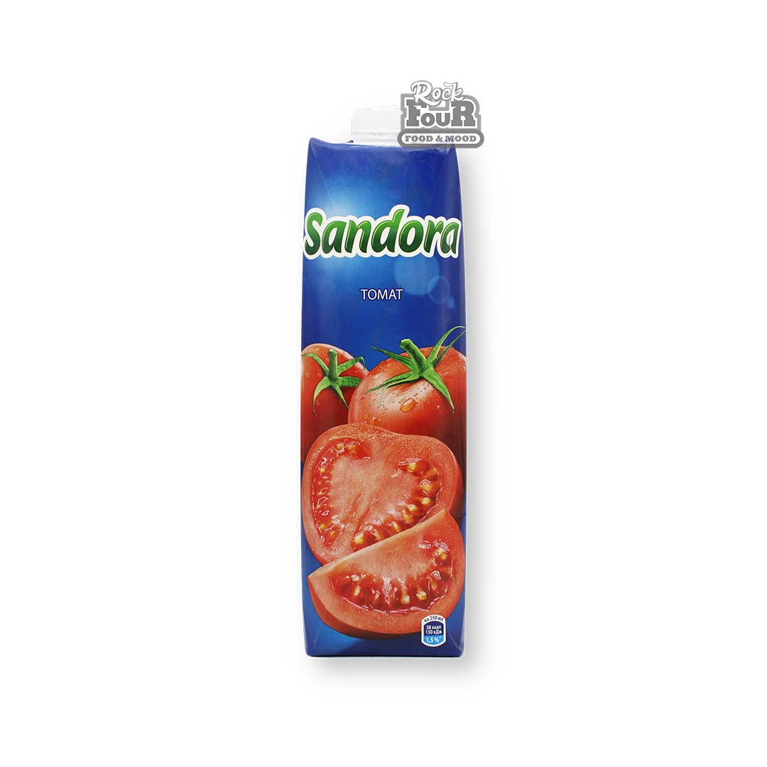 Tomato juice with salt with pulp "Sandora" 970ml